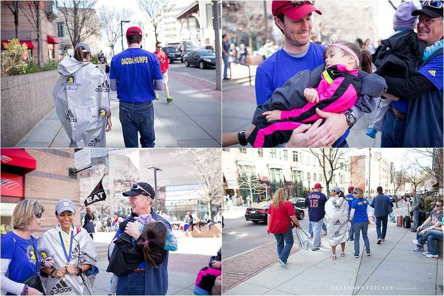 Boston Marathon Family Photographer