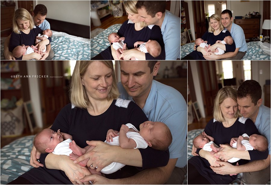 Boston Newborn Twin Photographer