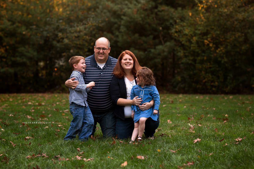 Family laughing Bedford MA Family & Maternity Photographer