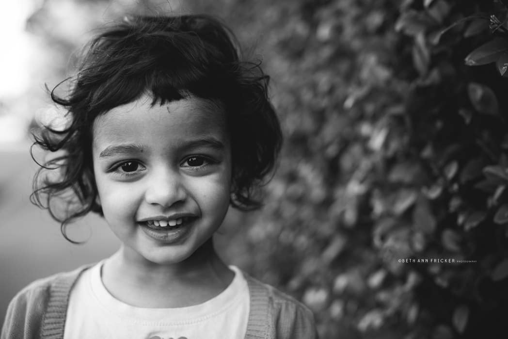 black and white child portrait Brookline MA family photographer