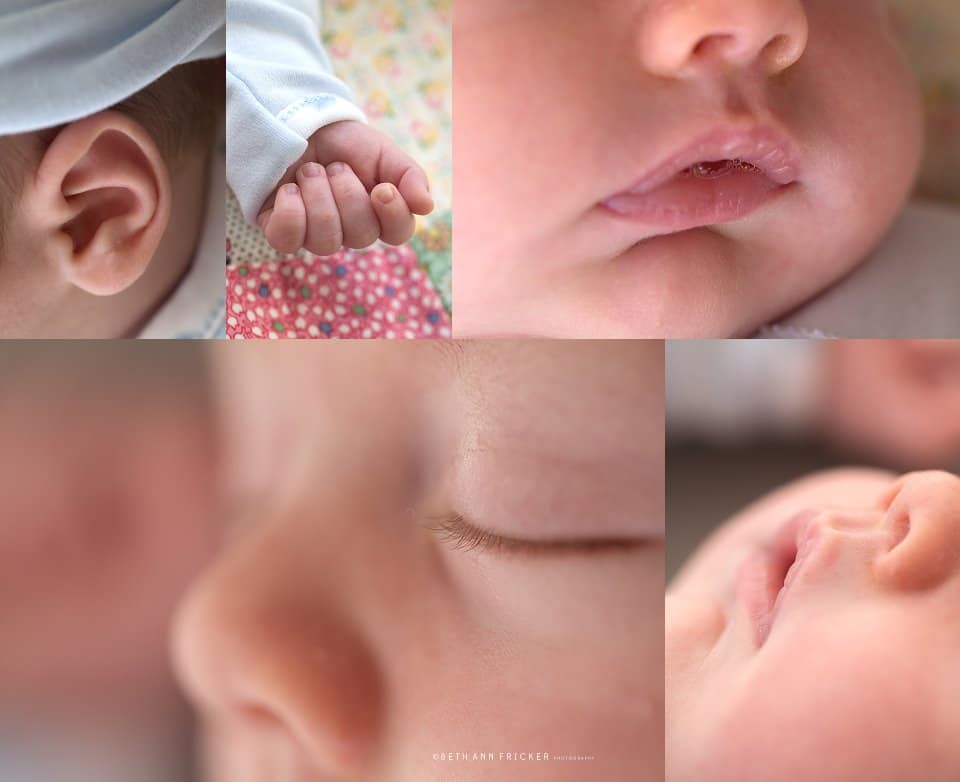 baby details Boston Newborn PHotographer