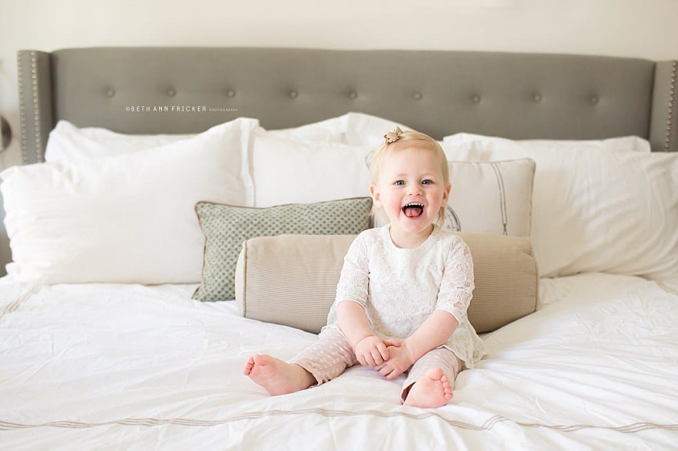 Smiling Toddler Boston Newborn Lifestyle Photographer