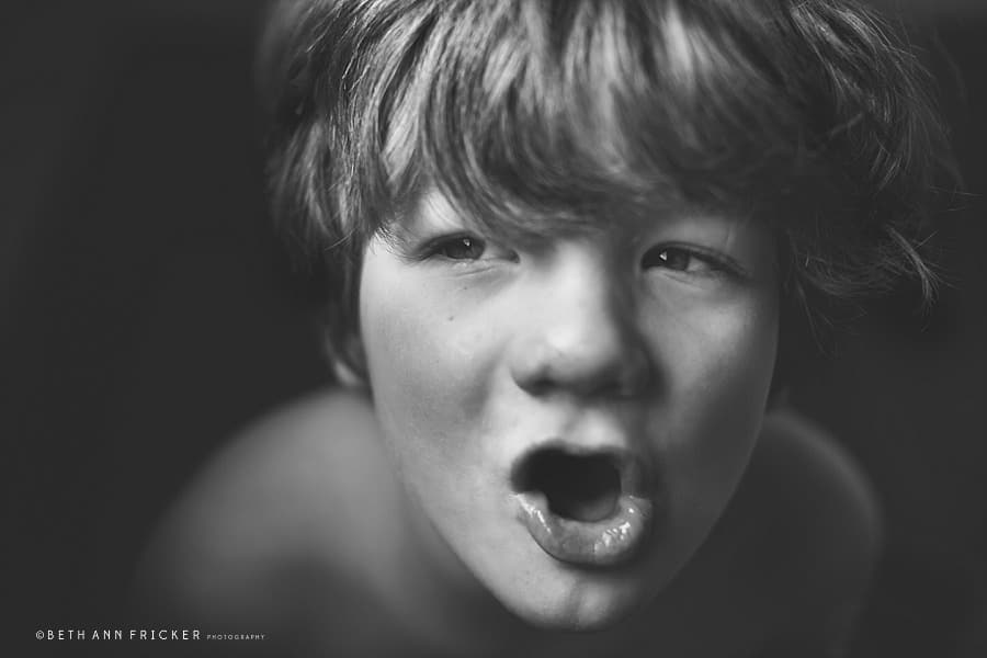 boy yelling project 365 boston photographer