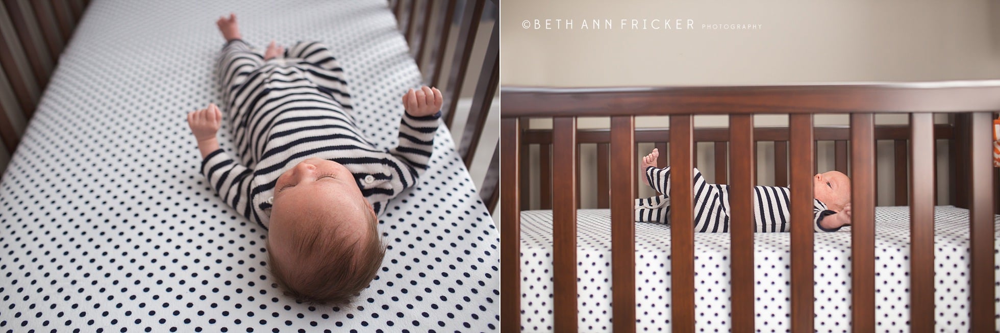 baby in crib boston newborn lifestyle photographer