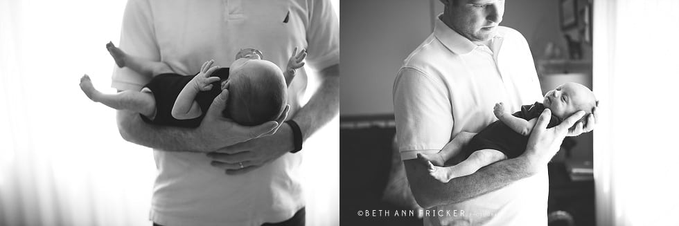 bdad holding newborn son boston newborn lifestyle photos