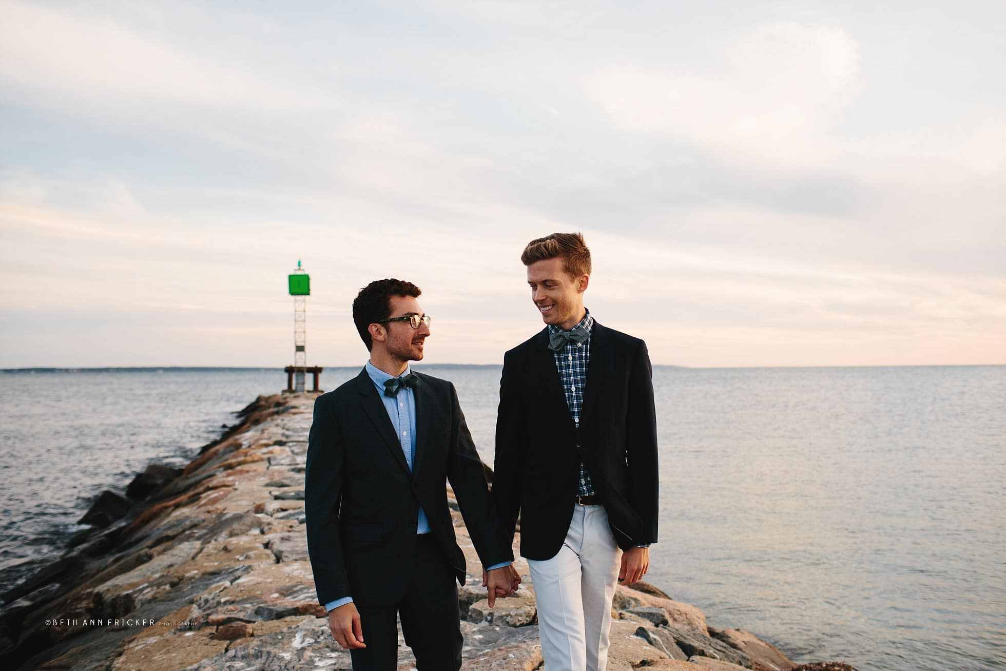 same Sex Cape Cod Wedding Photographer