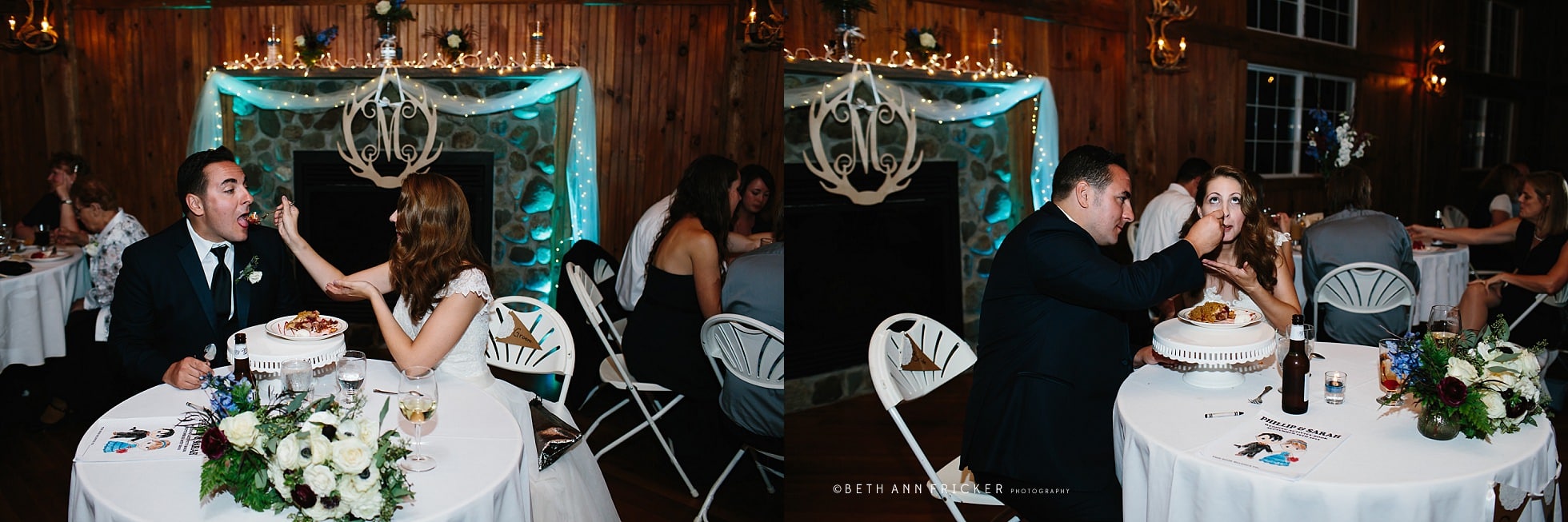 Reception Inn on Newfound Lake Wedding Photographer