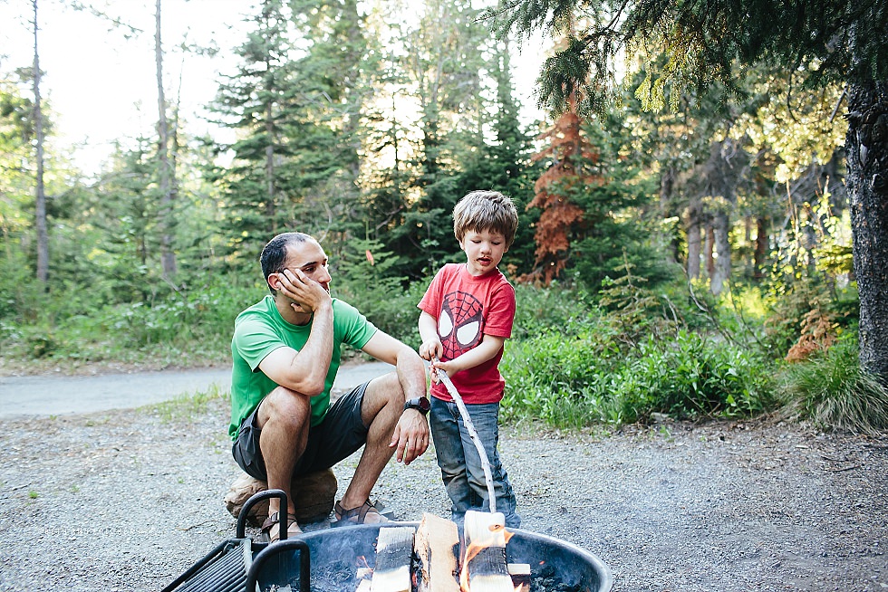 camping with kids in Glacier National park  Canadian Rockies Family Vacation