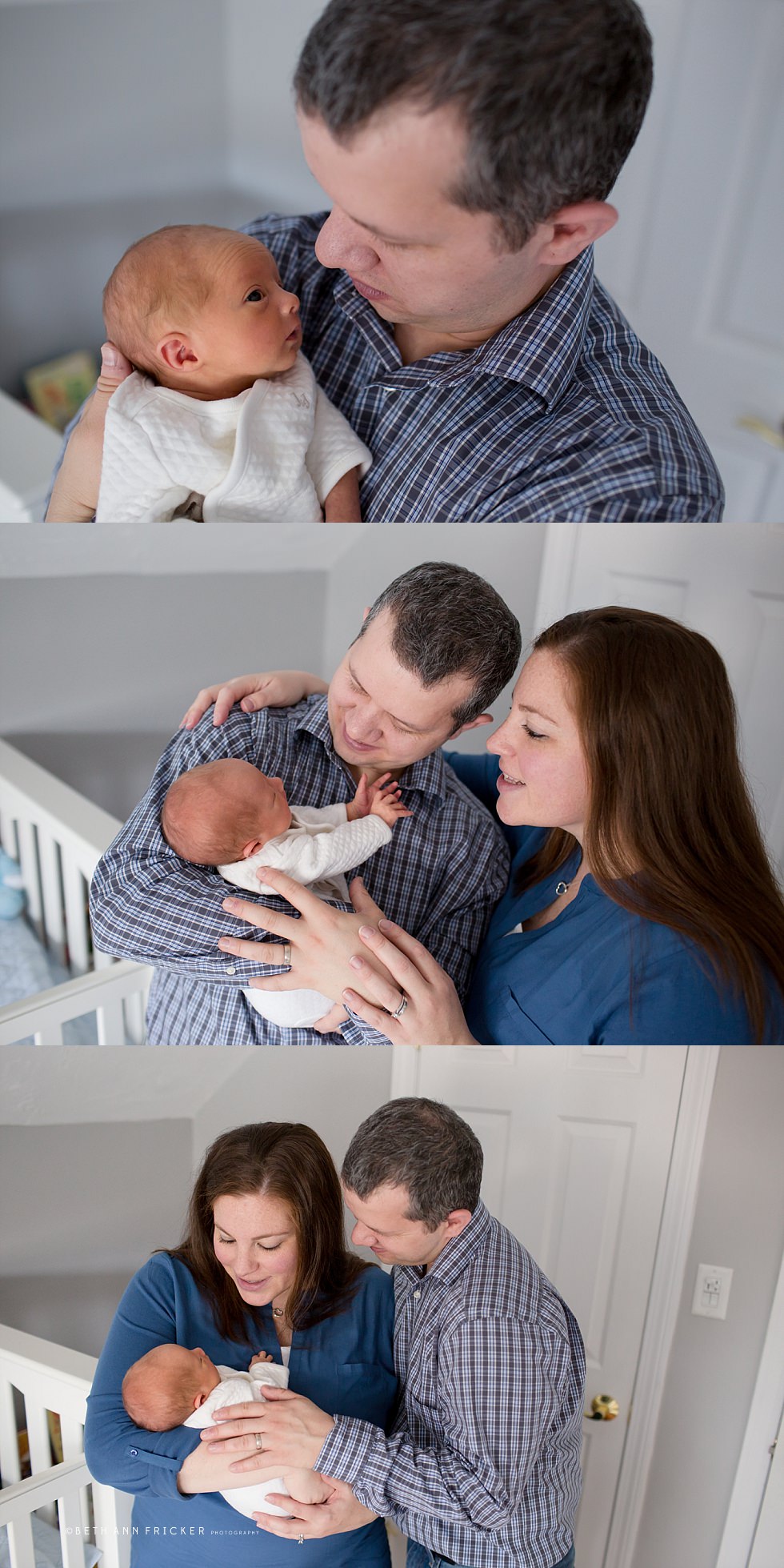 newborn with family north shore newborn lifestyle photographer