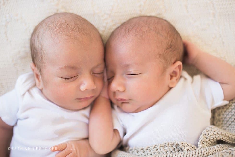 Newborn twins Watertown Newborn Photographer