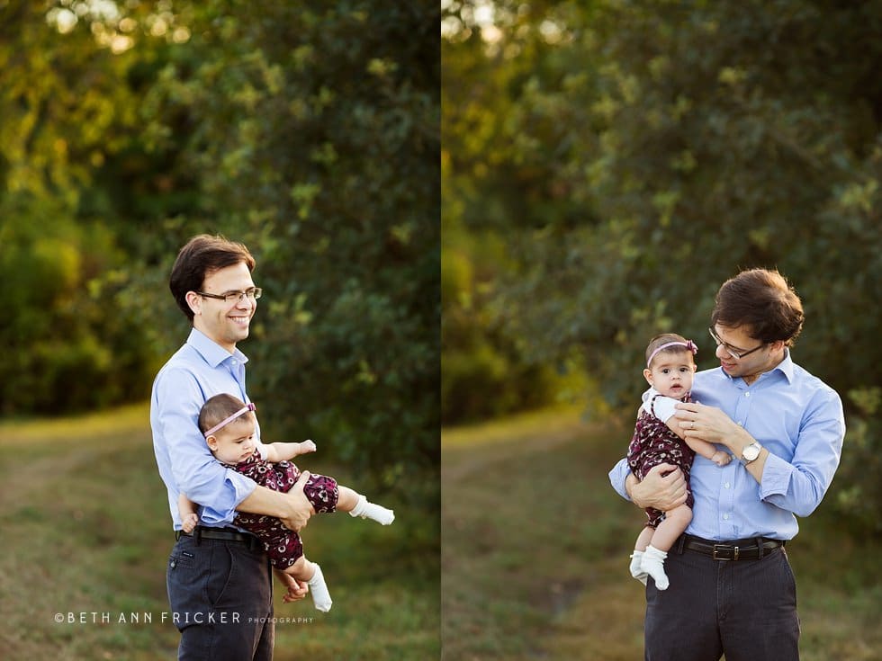 dad and his daughter Somerville family Photographer