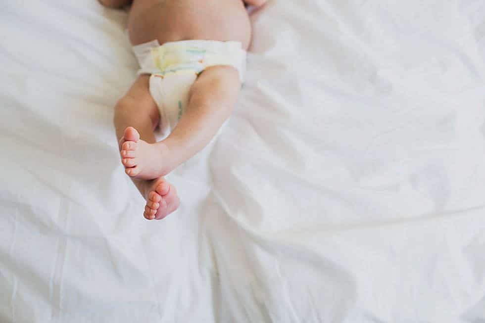 baby toes Newton Newborn Photographer