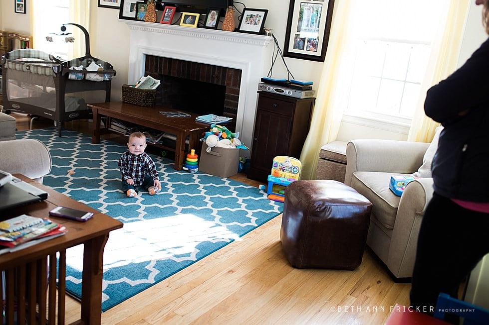 room photographing in boston baby photographer