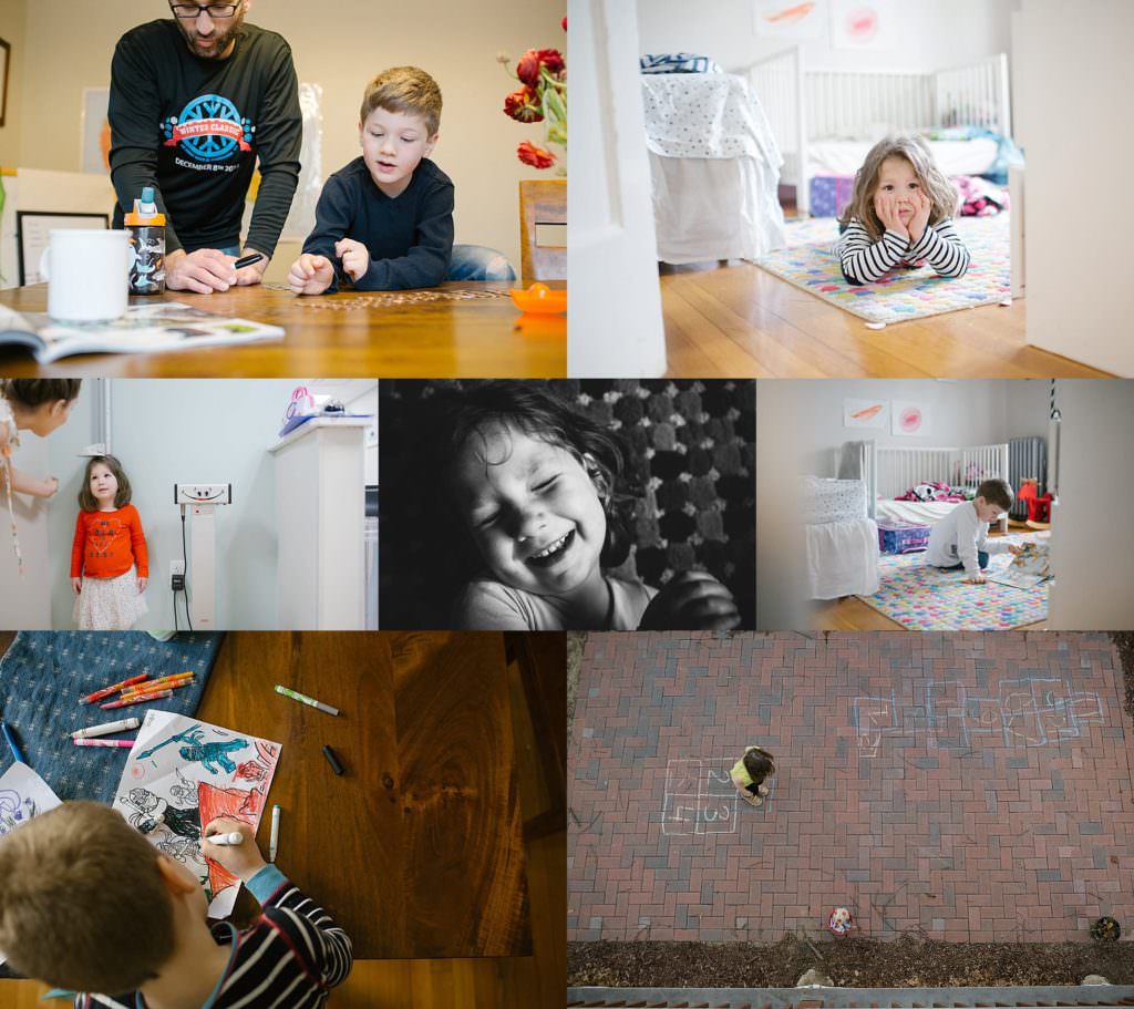 April daily project collage Boston family photographer