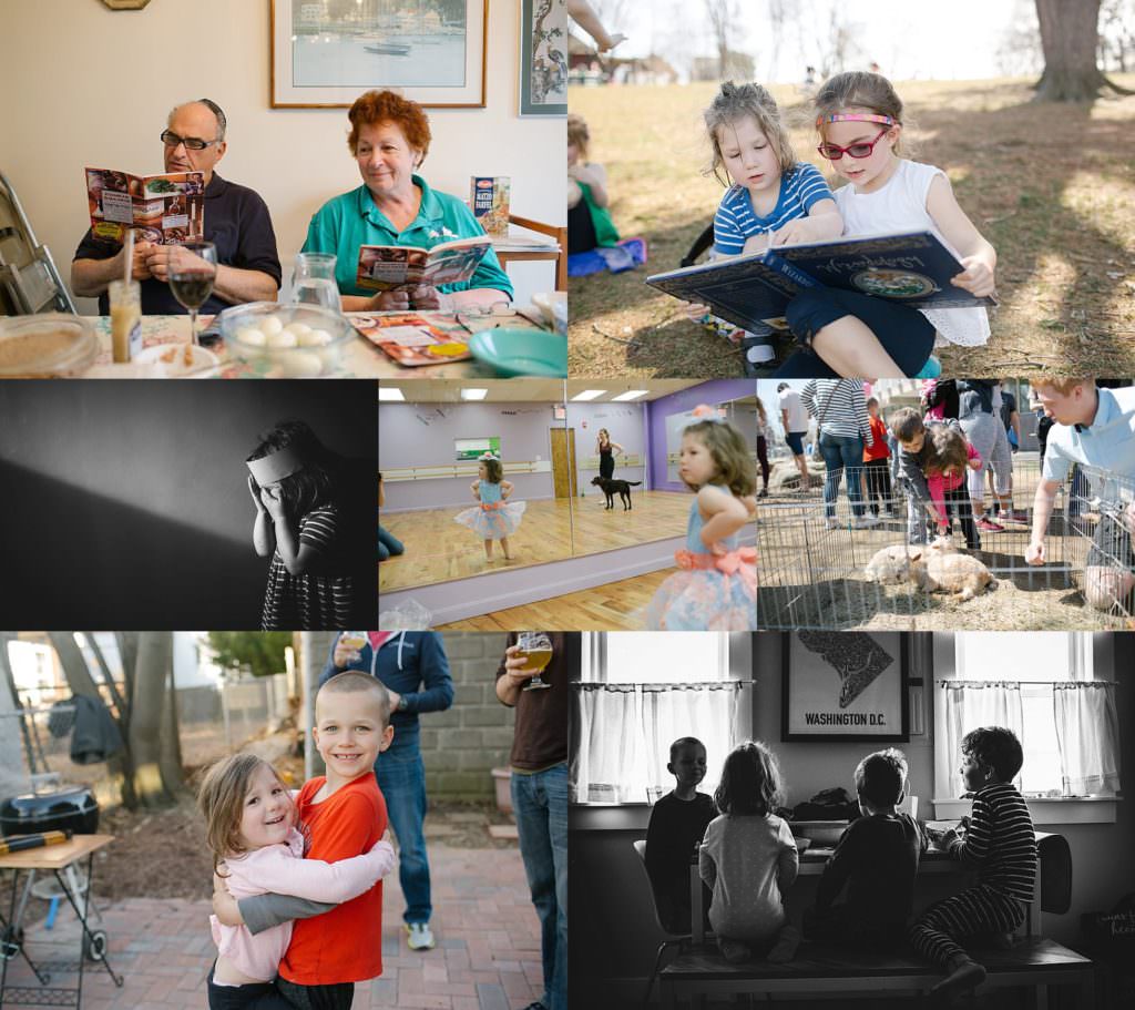 April daily project collage Boston family photographer