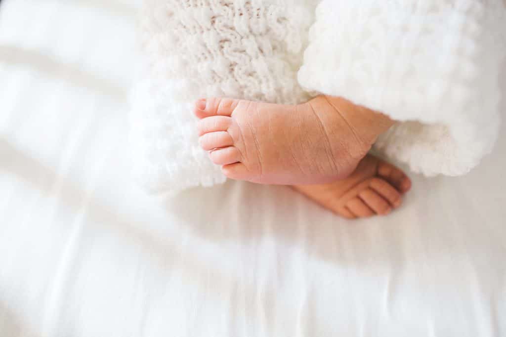 Newborn baby toes Dedham Newborn Photographer