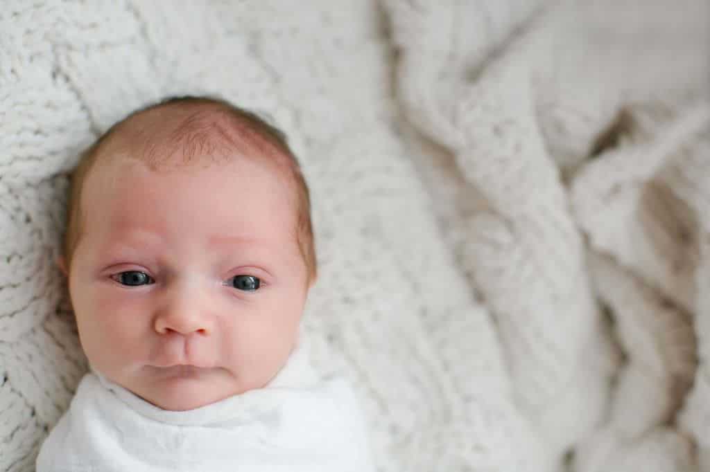 adorable baby face boston newborn lifestyle photography