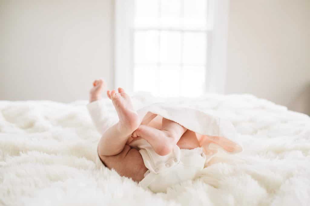 baby toes Newton Newborn photographer
