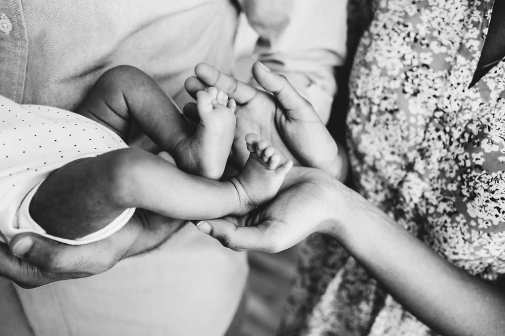 baby toes Bedford Newborn Photographer
