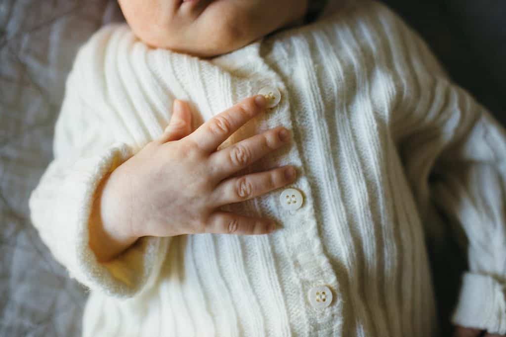 baby hands North Shore Newborn Photographer