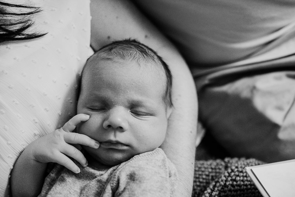 curled baby finders Newburyport Newborn Photographer