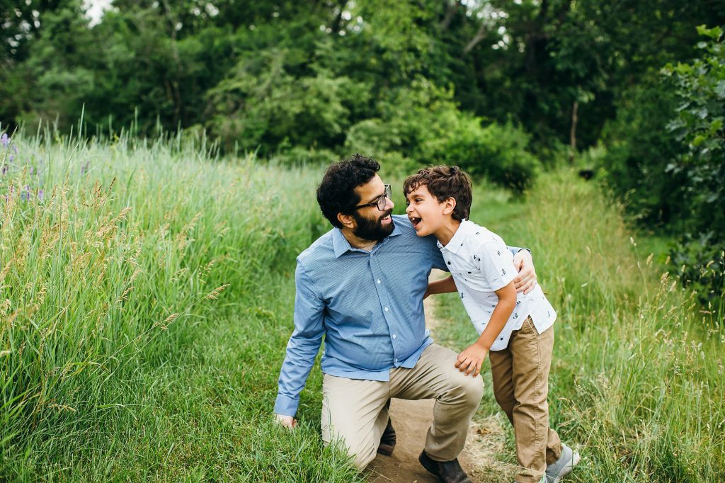 dad and son together Belmont Family Photographer