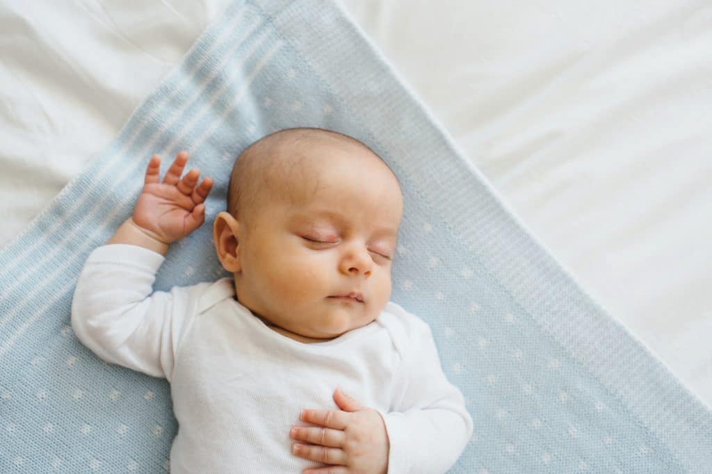 sleeping newborn arlington newborn photographer
