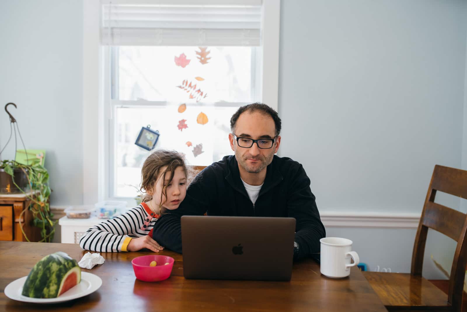 Working from home with kids Boston family photographer